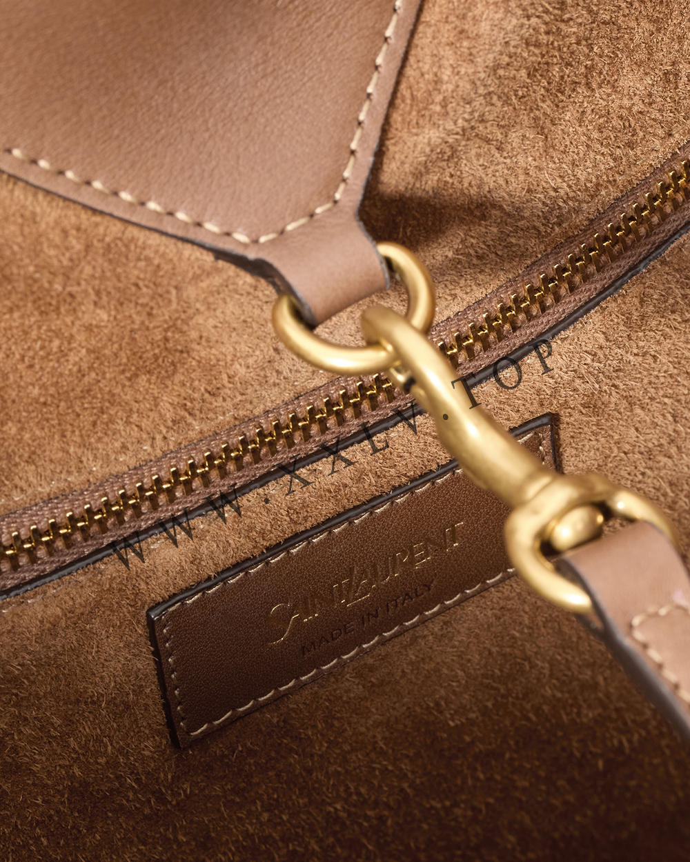 Y TOTE IN LEATHER - Image 2