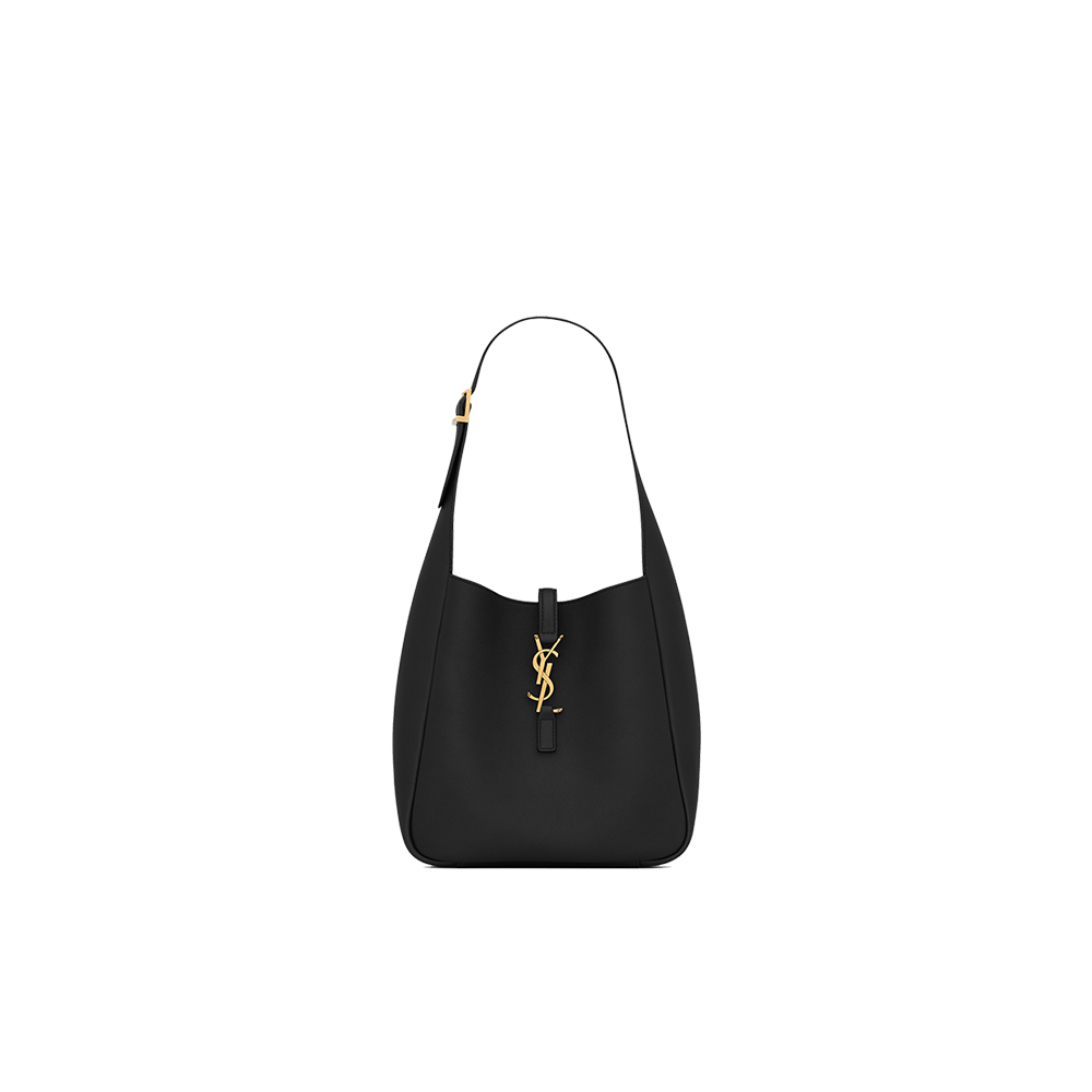 LE 5 À 7 supple small IN GRAINED LEATHER