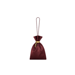 EVENING pouch in satin