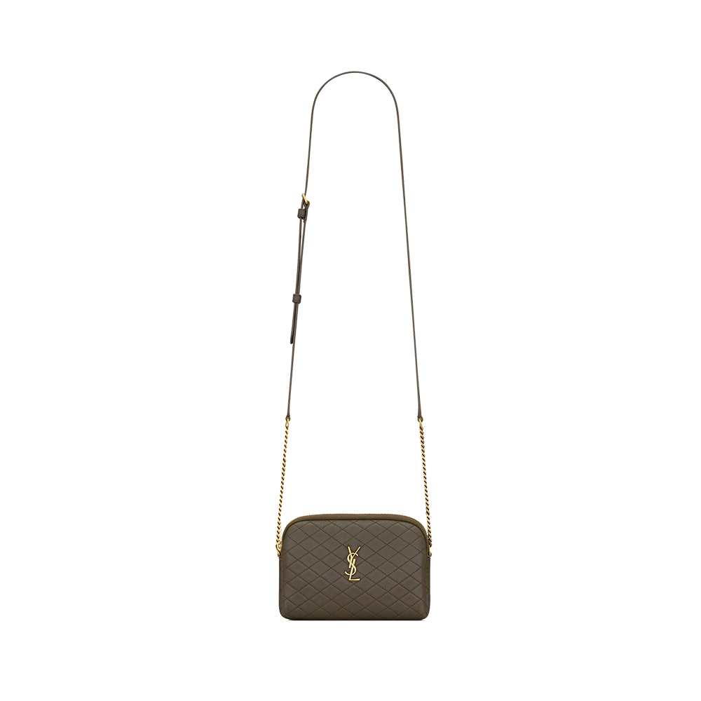 GABY ZIPPERED POUCH IN LAMBSKIN