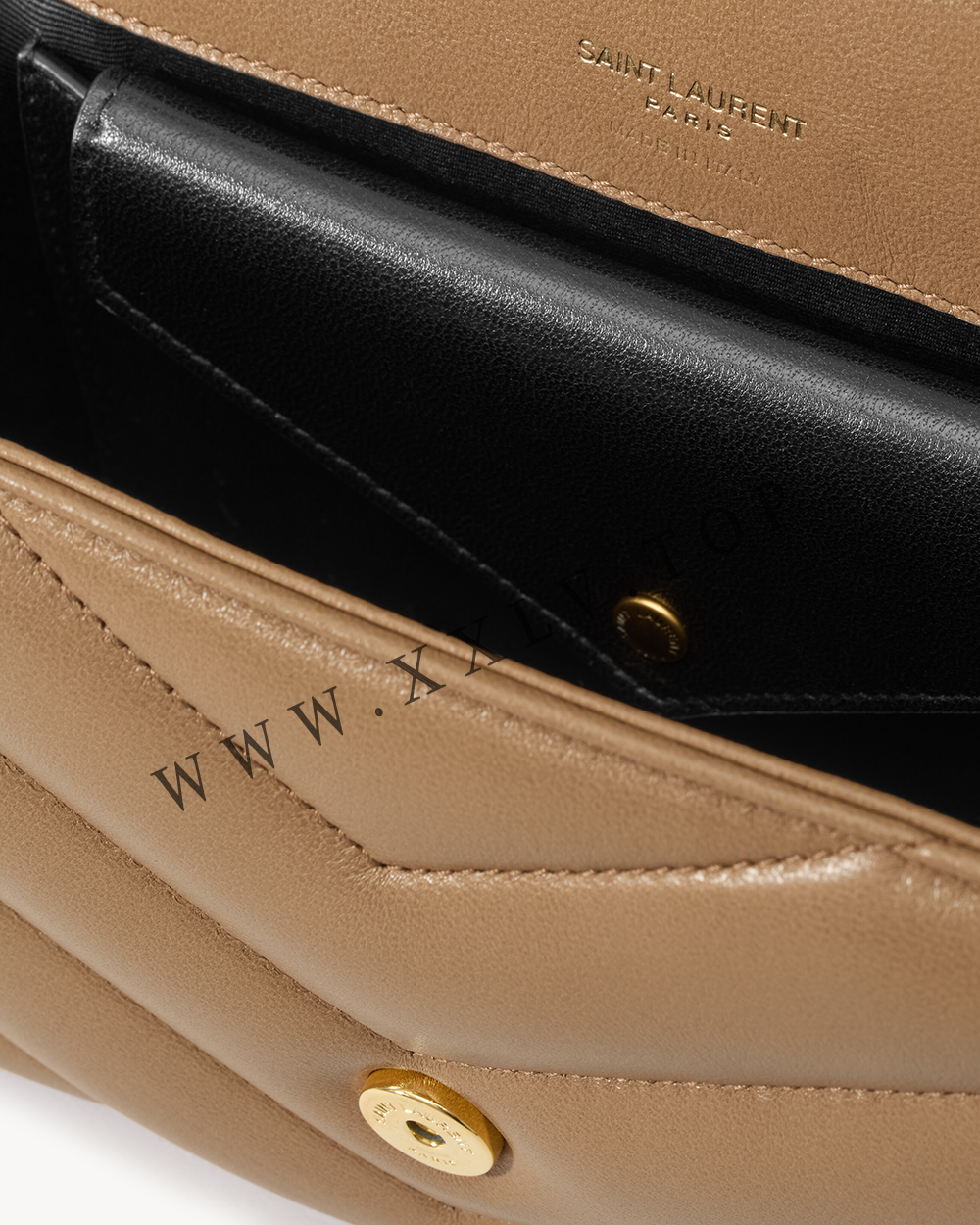 LOULOU small in MATELASSÉ lambskin - Image 2