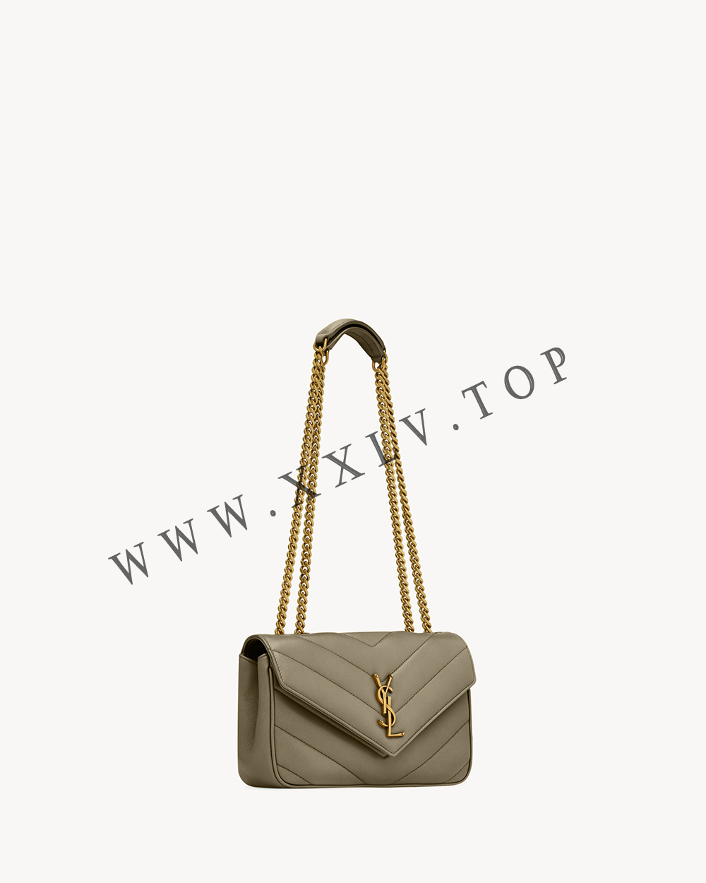 LOULOU small in MATELASSÉ lambskin - Image 6
