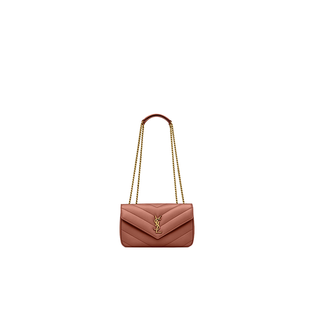 LOULOU small in MATELASSÉ lambskin