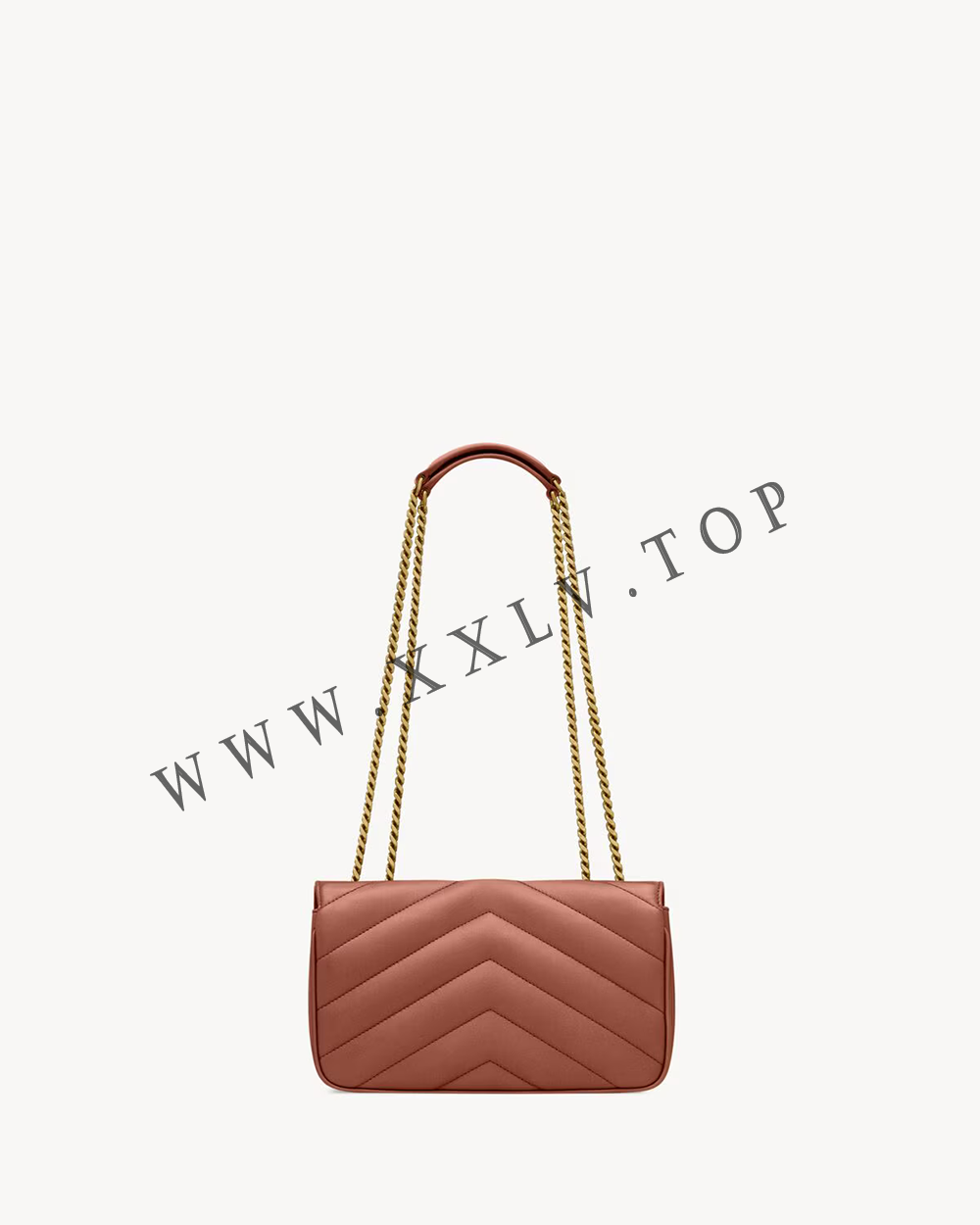 LOULOU small in MATELASSÉ lambskin - Image 3