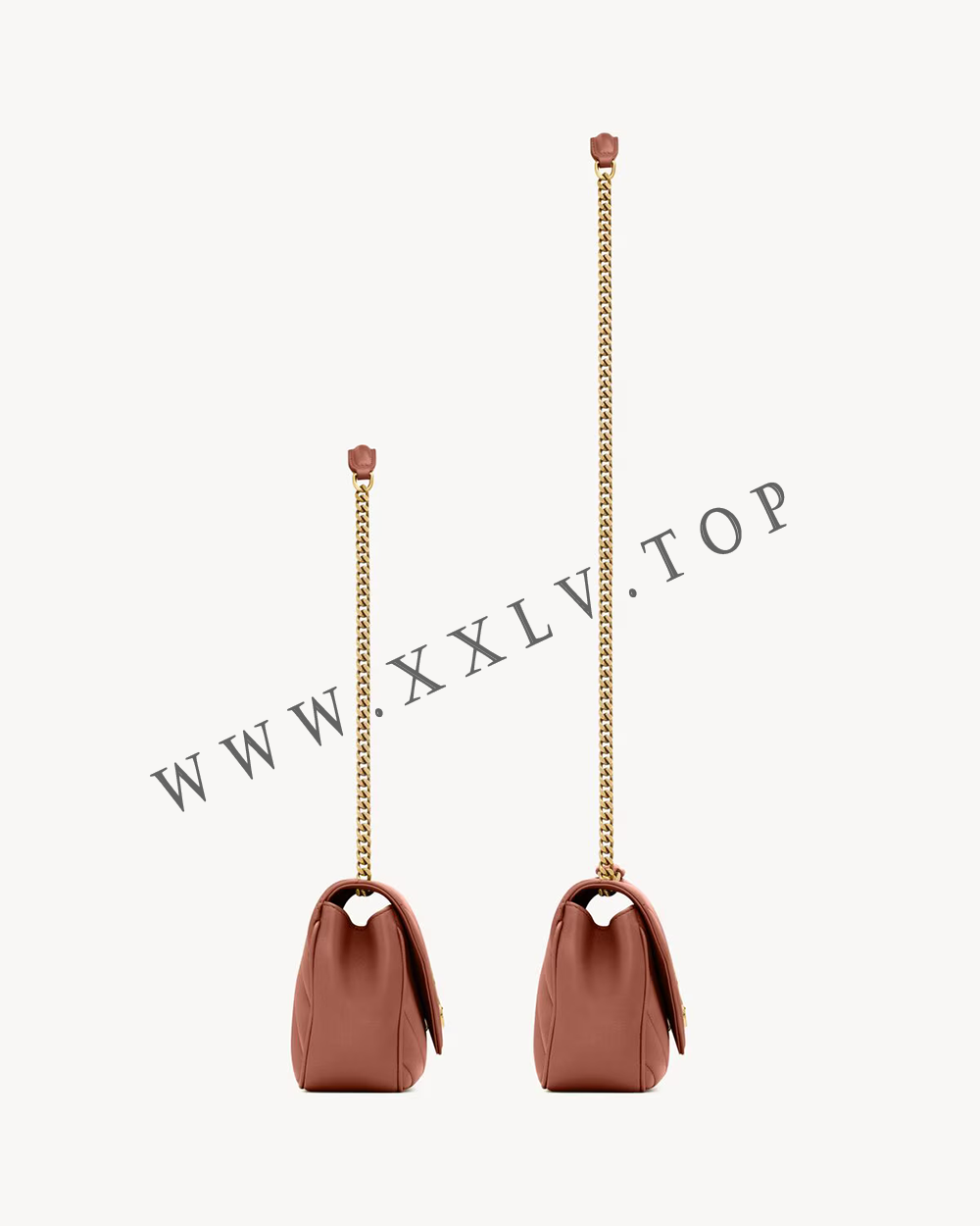 LOULOU small in MATELASSÉ lambskin - Image 4