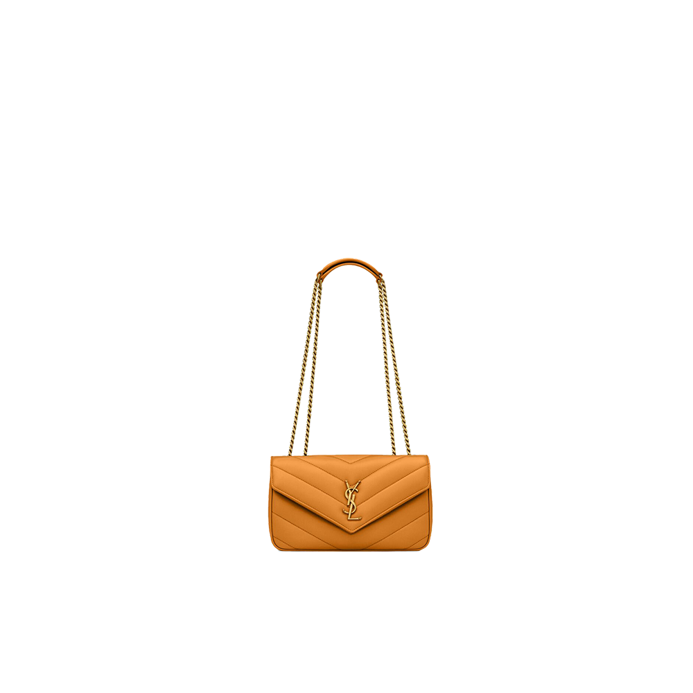 LOULOU small in MATELASSÉ lambskin