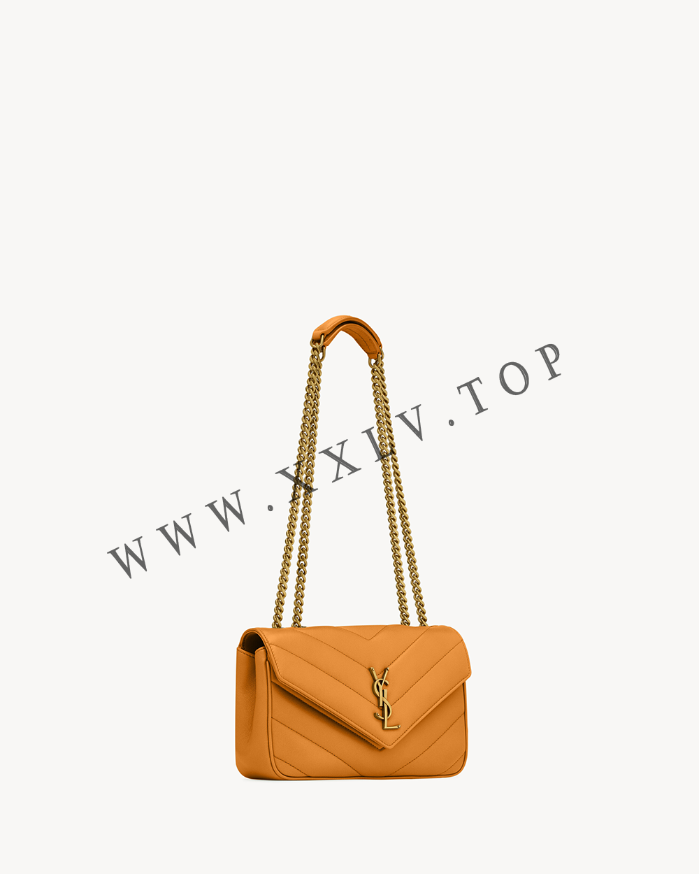 LOULOU small in MATELASSÉ lambskin - Image 5