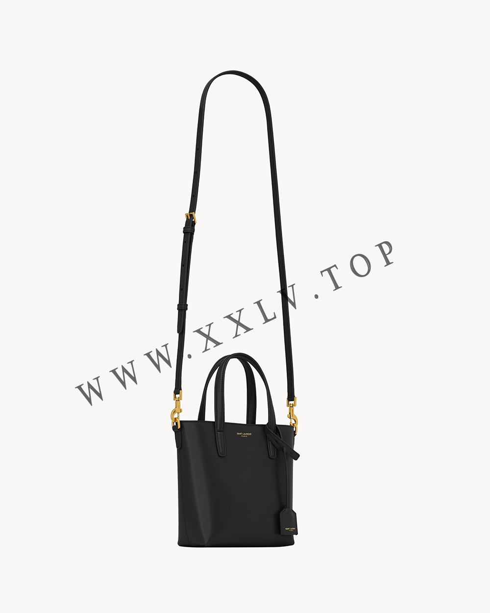 Mini Toy SHOPPING SAINT LAURENT in box leather - Image 3