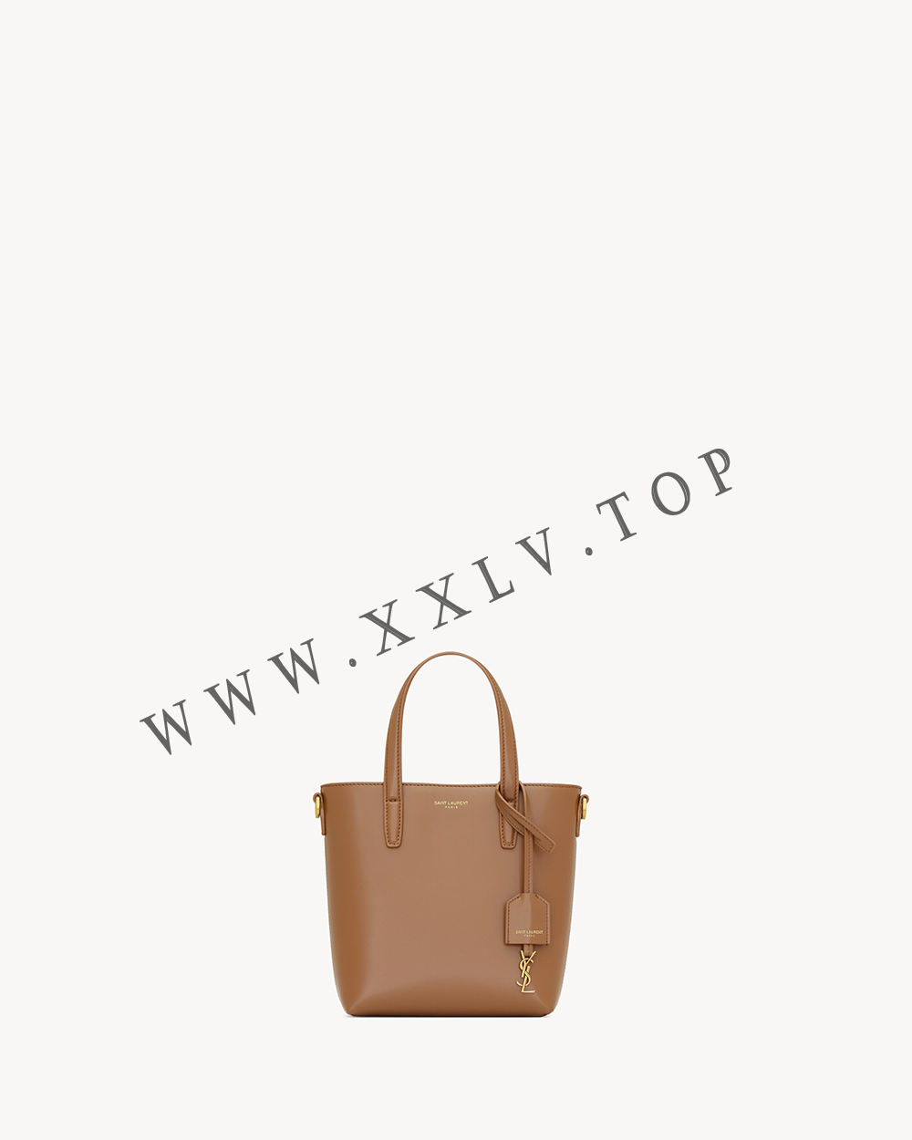 Mini Toy SHOPPING SAINT LAURENT in box leather - Image 4