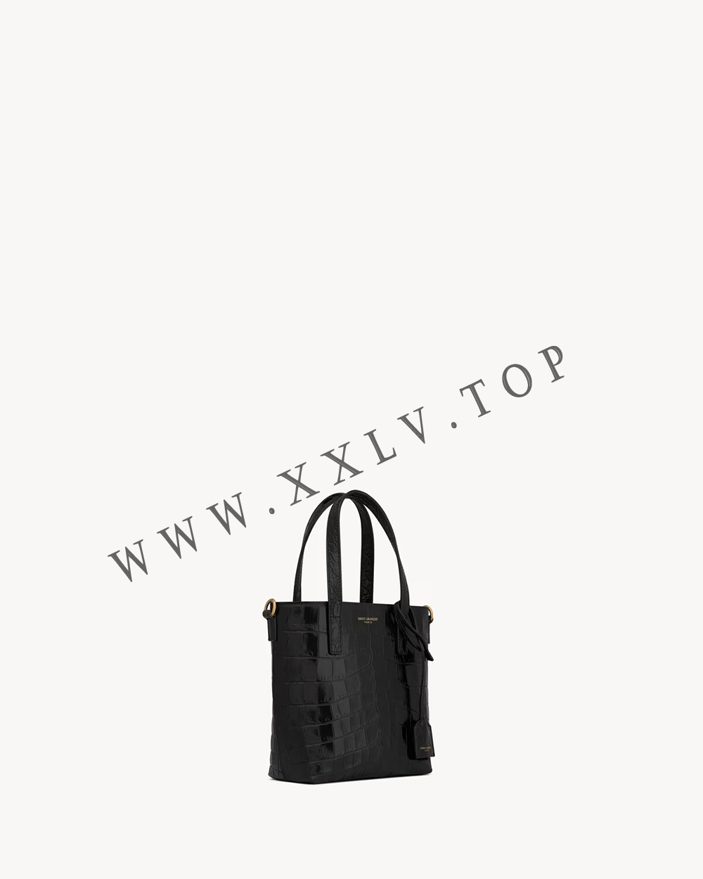 Mini Toy SHOPPING SAINT LAURENT in box leather - Image 3