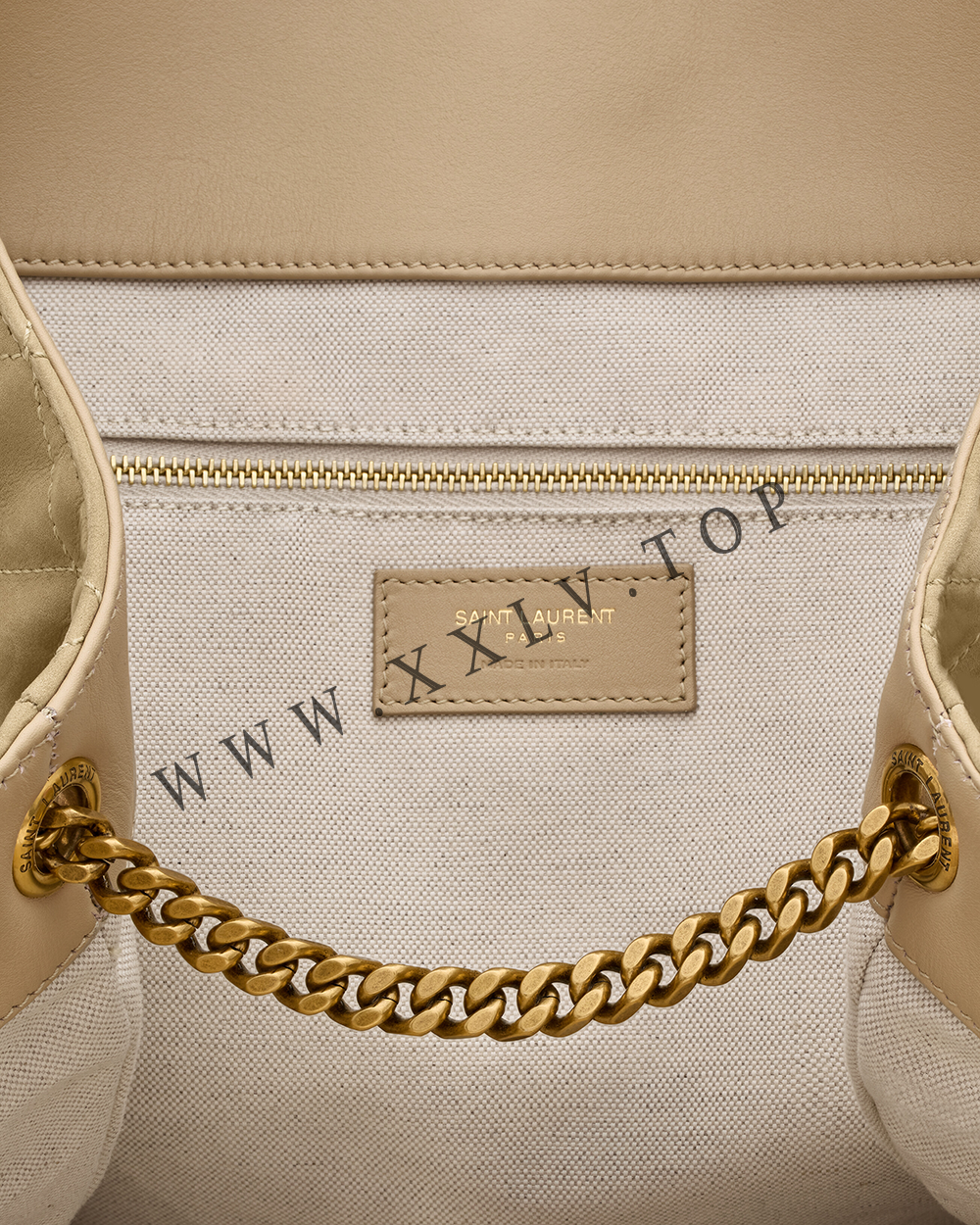 ICARE maxi shopping bag in quilted nubuck suede - Image 2