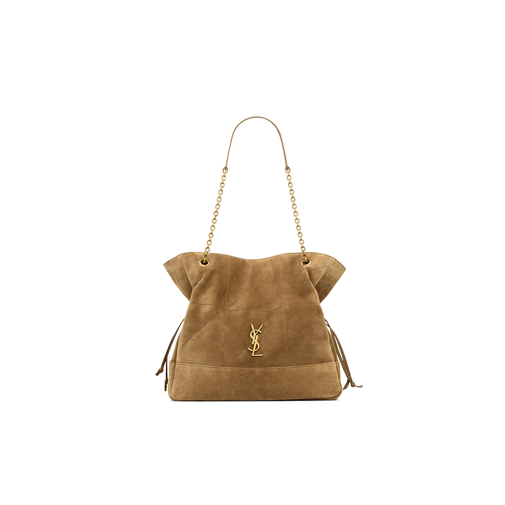 JAMIE shopping bag in suede