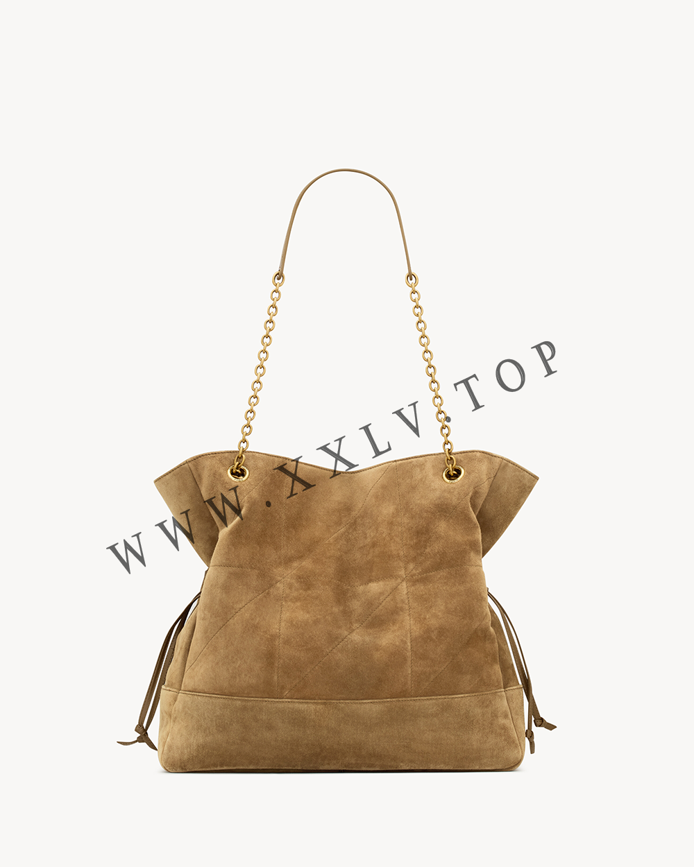 JAMIE shopping bag in suede - Image 4