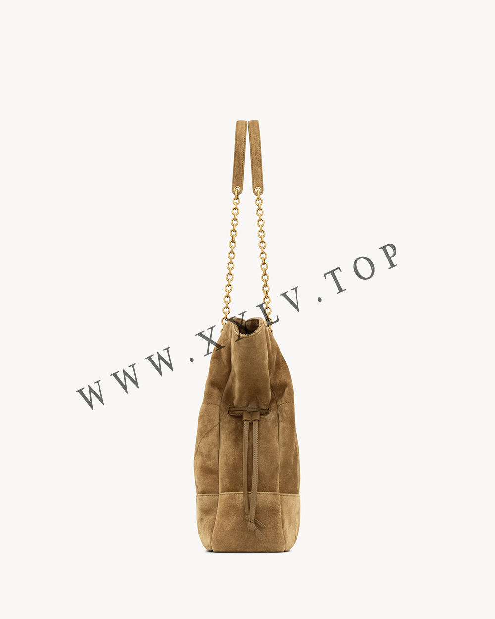 JAMIE shopping bag in suede - Image 2
