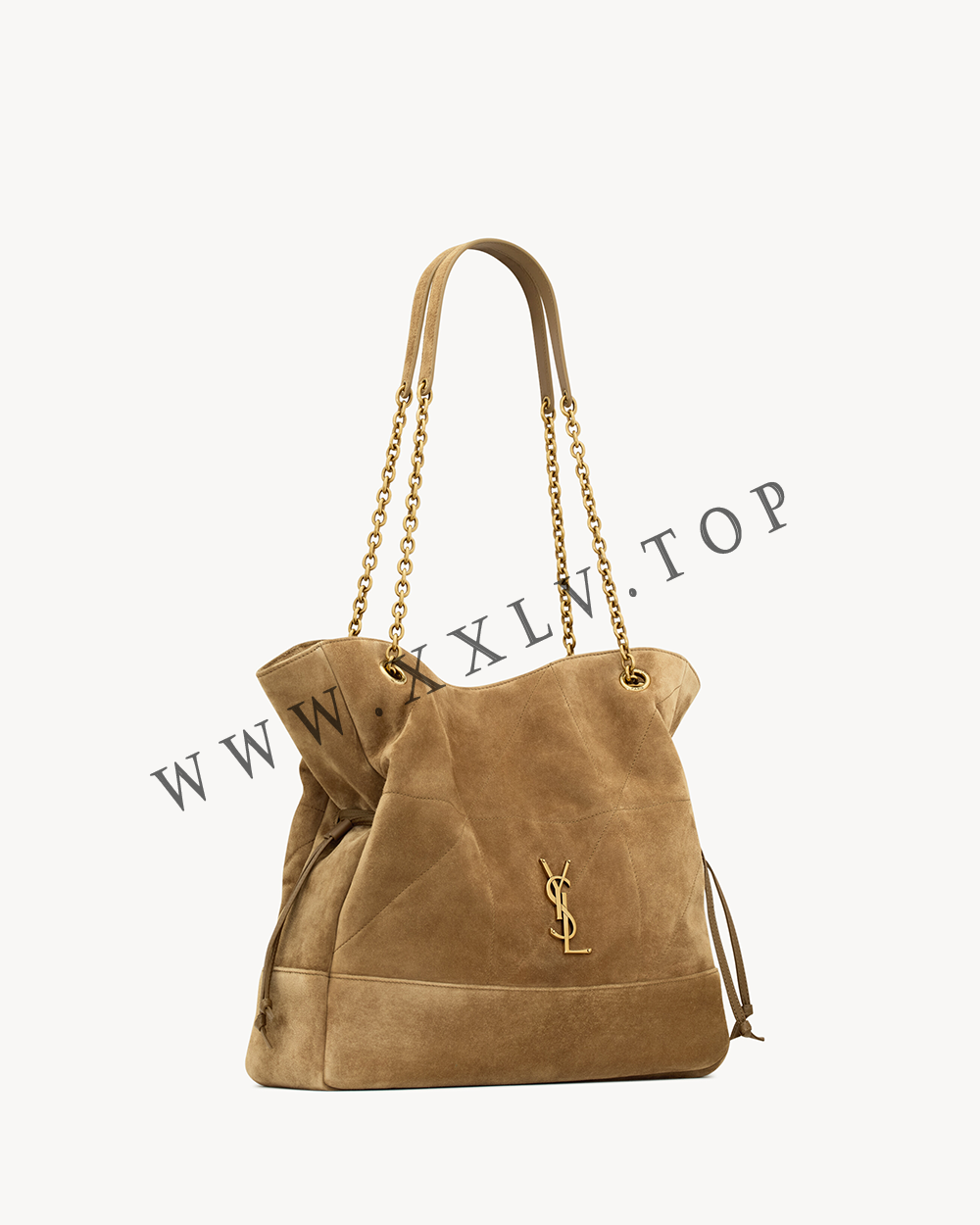 JAMIE shopping bag in suede - Image 3