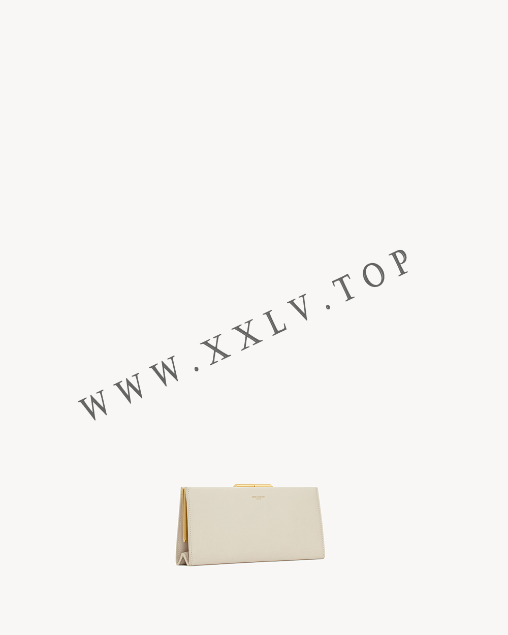 Midnight small clutch in smooth leather - Image 3