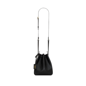 bucket bag in leather