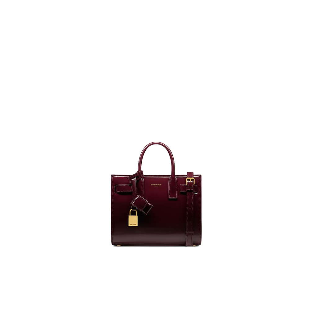 SAC DE JOUR nano in patent leather