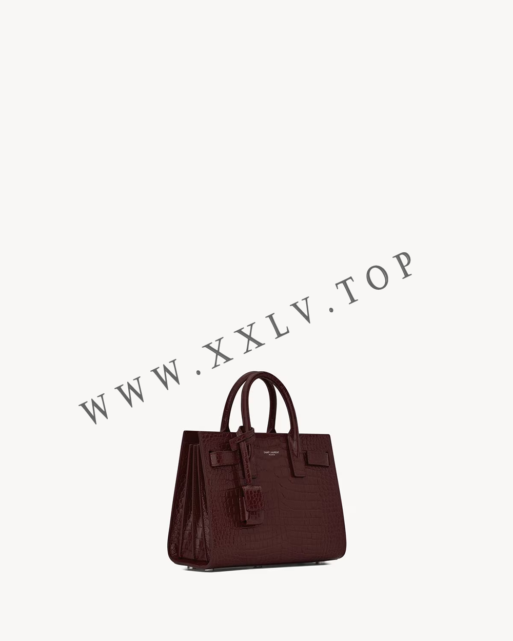 SAC DE JOUR IN CROCODILE EMBOSSED LEATHER - NANO - Image 2