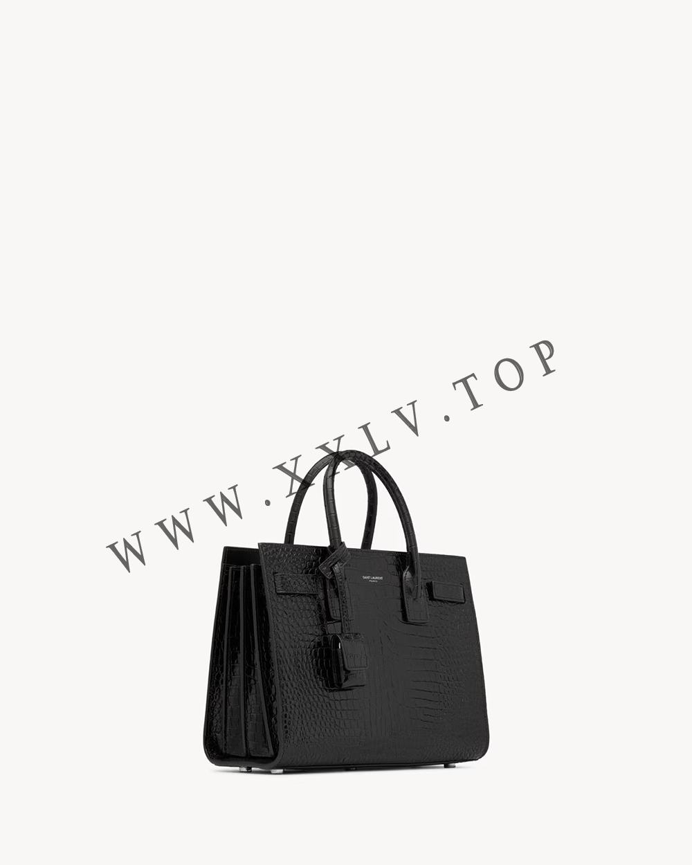 SAC DE JOUR IN EMBOSSED CROCODILE LEATHER - baby - Image 3
