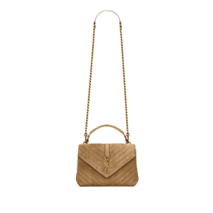COLLEGE MEDIUM IN QUILTED SUEDE