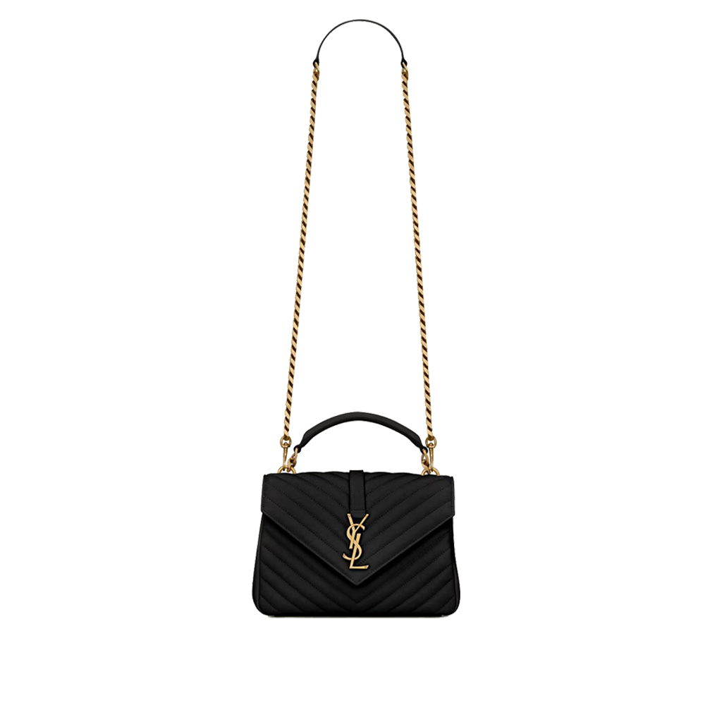 COLLEGE MEDIUM IN QUILTED LEATHER
