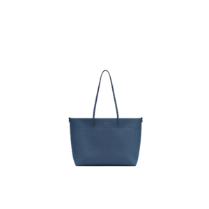 Medium Roll Bag Dove gray Selleria shopper with 218 hand-sewn topstitches