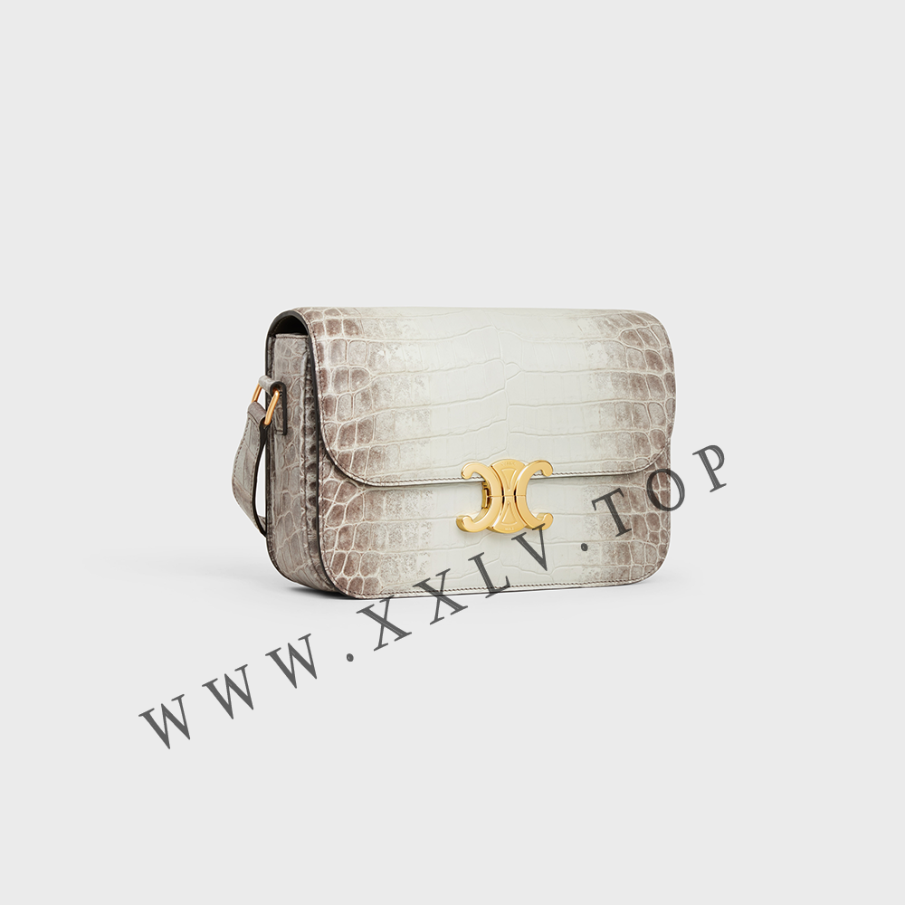 CLASSIQUE TRIOMPHE BAG in Niloticus Crocodile - Image 4