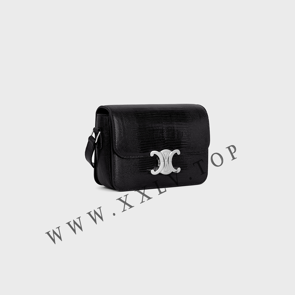 Teen Triomphe Bag in Lizard - Image 5