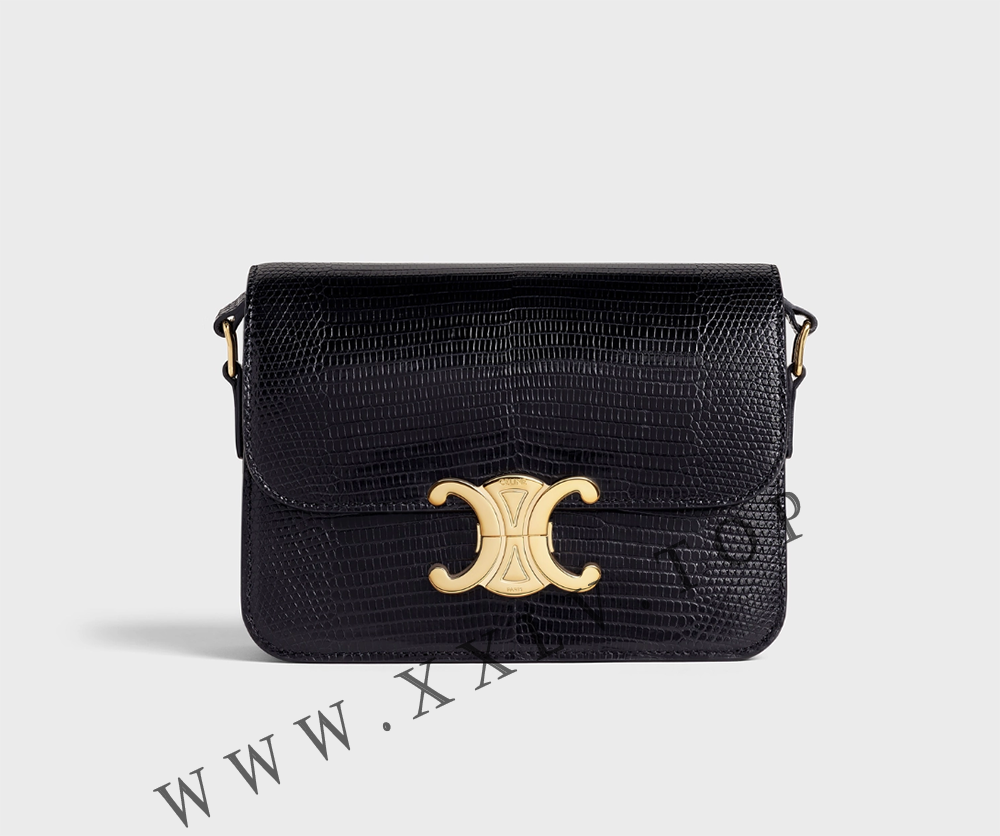 Teen Triomphe Bag in Lizard - Image 2