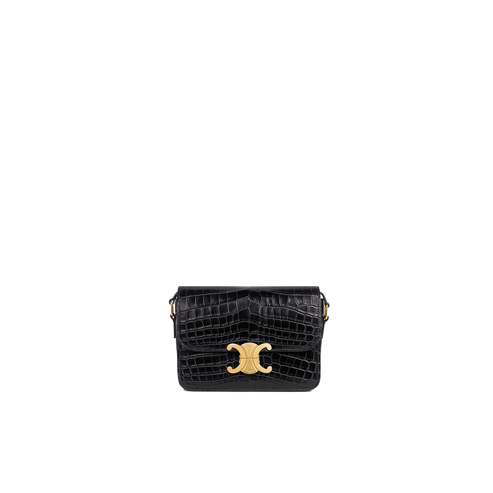 Teen Triomphe Bag in Crocodile