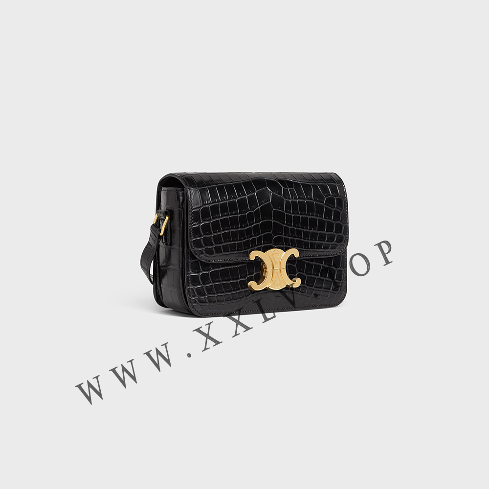 Teen Triomphe Bag in Crocodile - Image 5