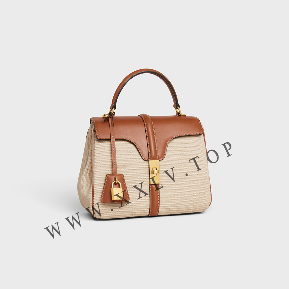 Small 16 Bag in natural calfskin - Image 5