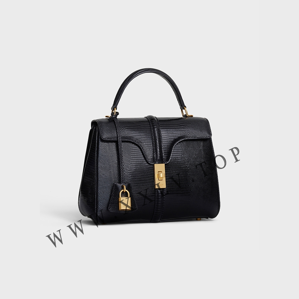 Small 16 Bag in Lizard - Image 4