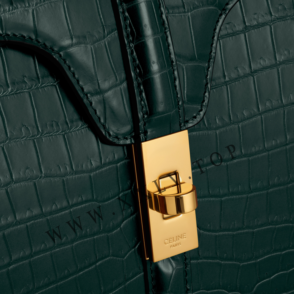Small 16 Bag in porosus crocodile - Image 2