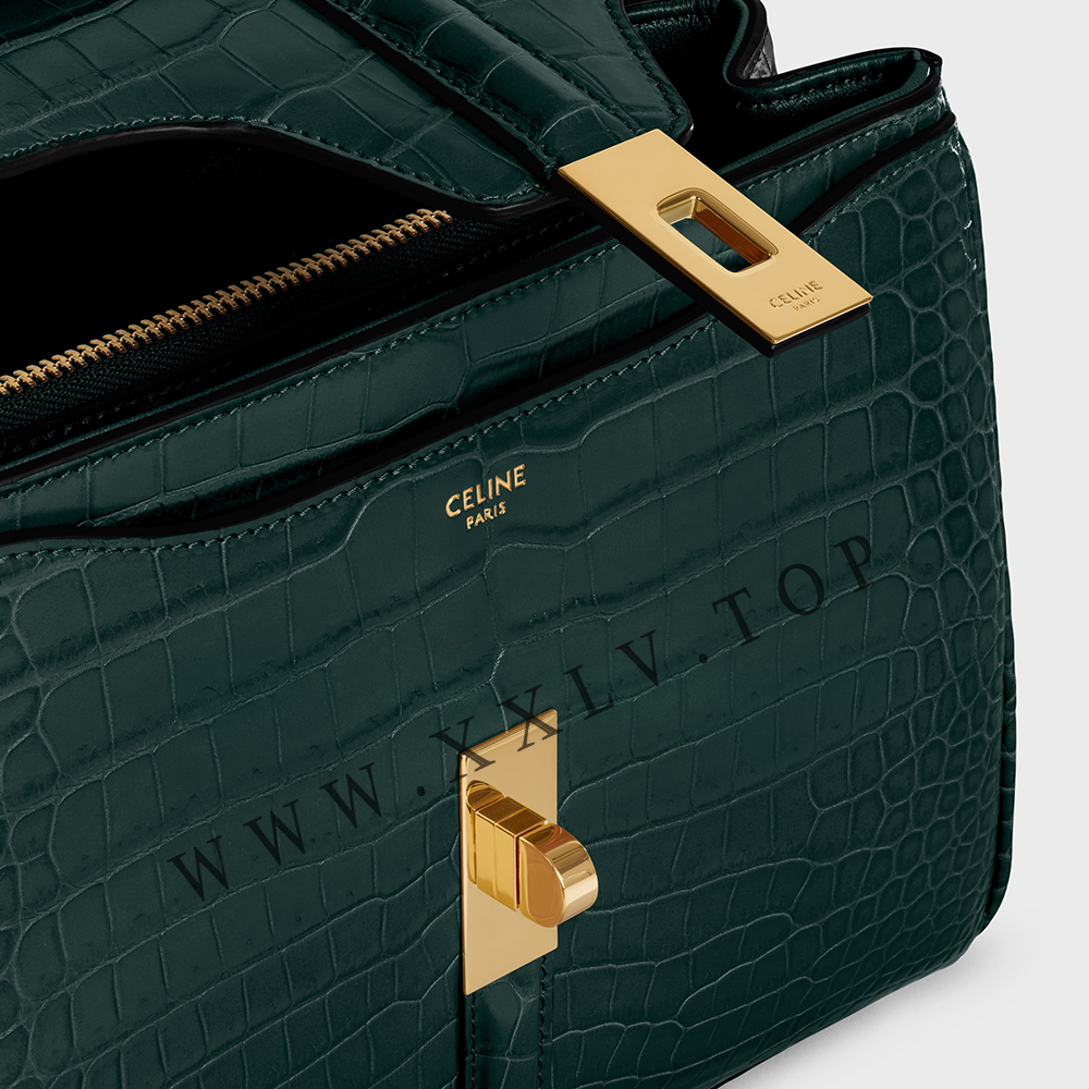Small 16 Bag in porosus crocodile - Image 3