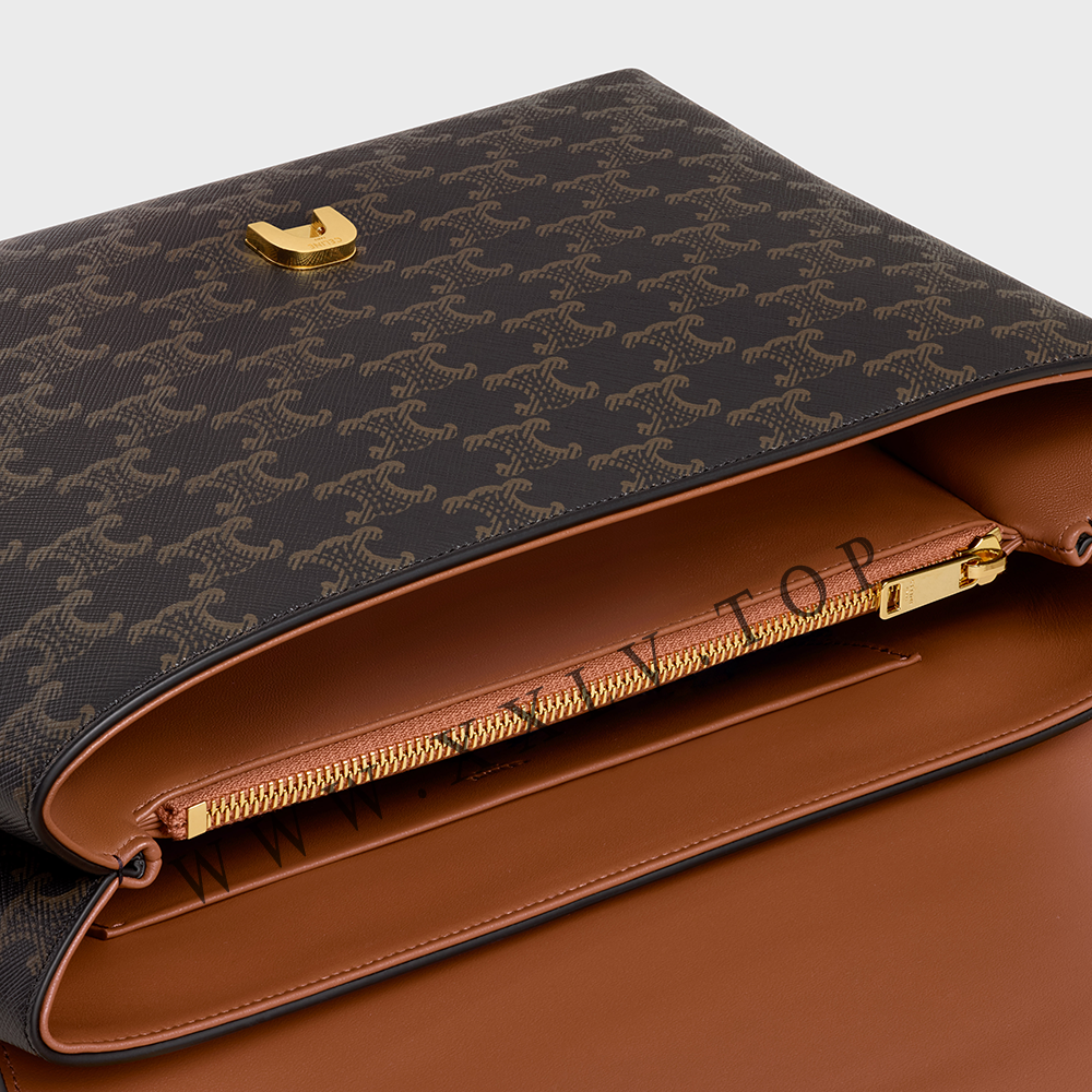 LARGE CELINE VICTOIRE BAG in Triomphe Canvas - Image 2