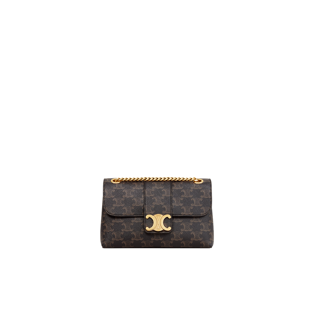 TEEN CELINE VICTOIRE BAG in Triomphe Canvas