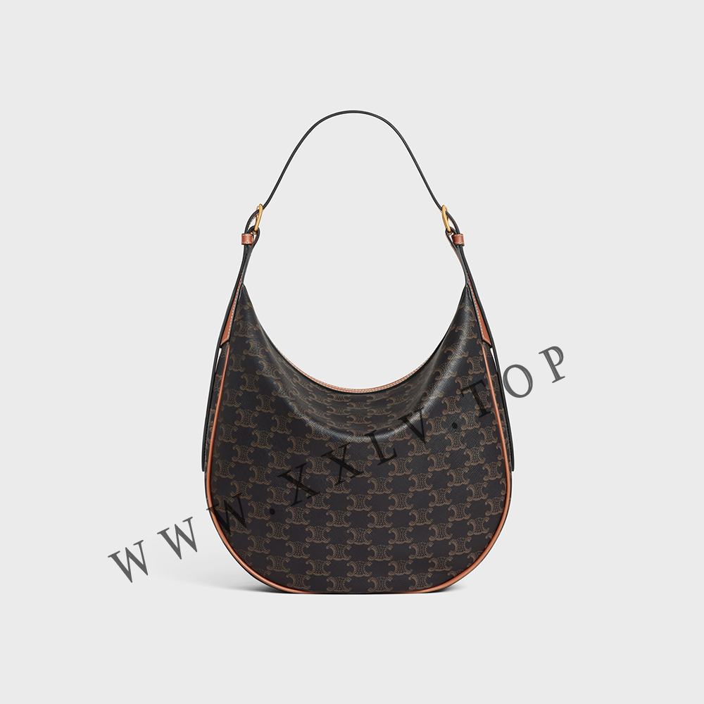 MEDIUM HELOÏSE BAG CUIR TRIOMPHE in TRIOMPHE CANVAS & CALFSKIN - Image 5