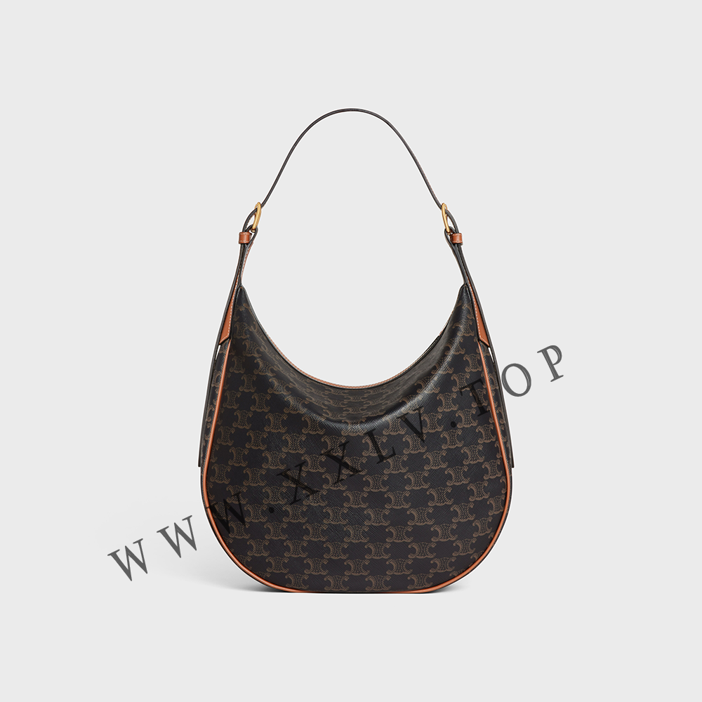 MEDIUM HELOÏSE BAG CUIR TRIOMPHE in TRIOMPHE CANVAS & CALFSKIN - Image 3