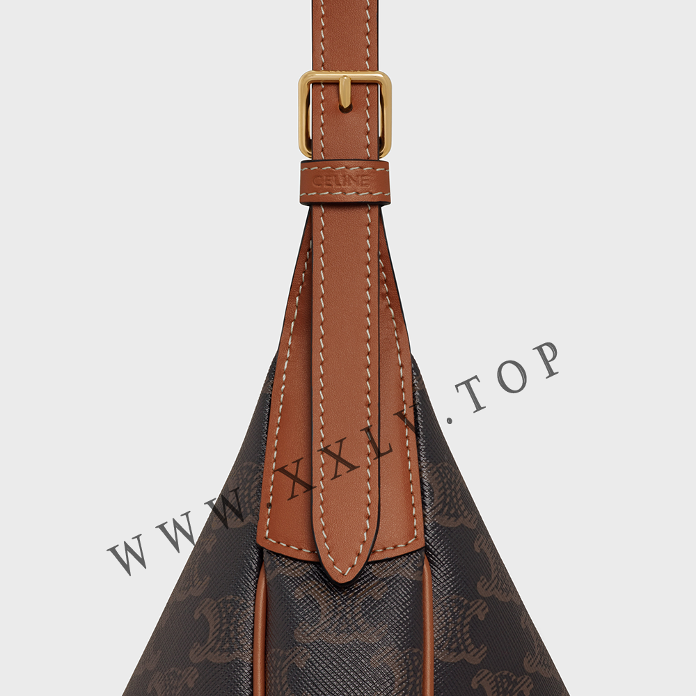 SMALL HELOÏSE BAG CUIR TRIOMPHE in TRIOMPHE CANVAS & CALFSKIN - Image 3