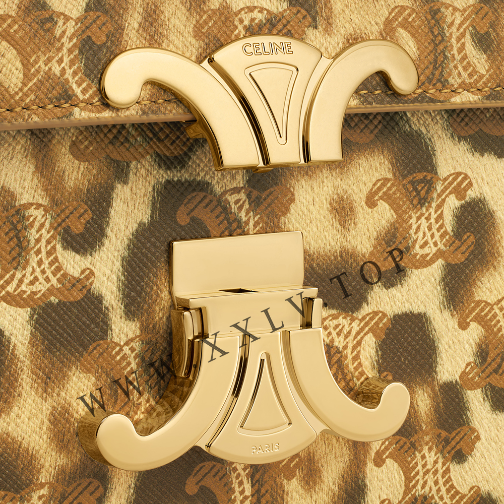 CHAIN SHOULDER BAG CLAUDE in Triomphe canvas - Image 4