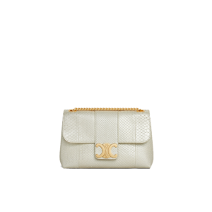 Medium Celine Victoire Bag in PEARLY PYTHON