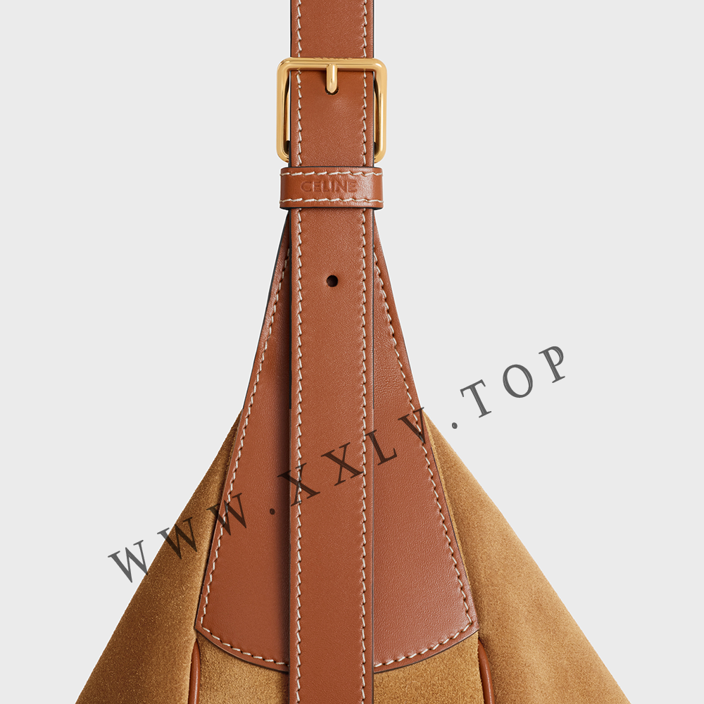 LARGE HELOÏSE CUIR TRIOMPHE BAG in SUEDE CALFSKIN - Image 2