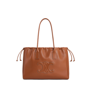 cabas drawstring cuir triomphe in Smooth Calfskin