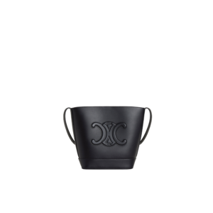 SMALL BUCKET CUIR TRIOMPHE in Smooth Calfskin