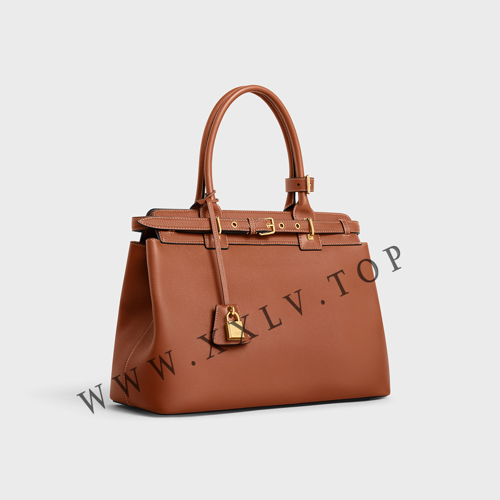 CELINE CONTI BAG in SUPPLE CALFSKIN - Image 4