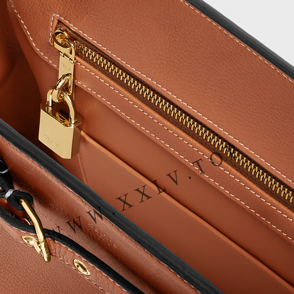 CELINE CONTI BAG in SUPPLE CALFSKIN - Image 3