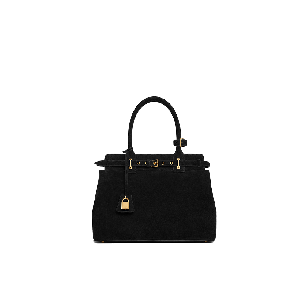 CELINE CONTI BAG in SUEDE CALFSKIN