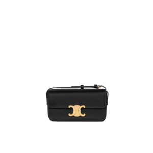 SHOULDER BAG CLAUDE in shiny calfskin